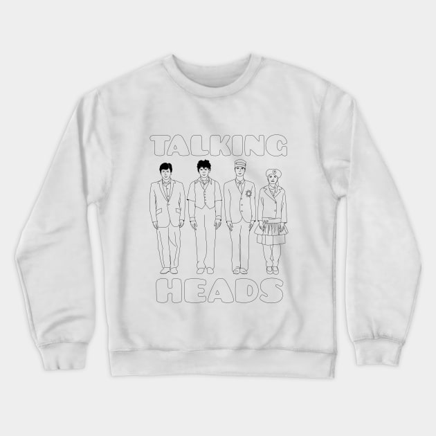 Talking Heads Crewneck Sweatshirt by JoannaPearson